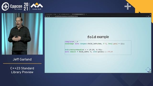 CppCon 2021 - Jeff Garland: C++23 Standard Library Preview