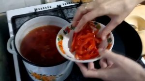 Борщ по-кубански