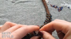 #МК. Жгут из бисера. Tutorial. DIY. Beading.