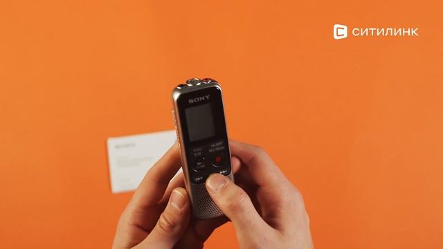 Обзор диктофона Sony ICD-BX140 4 Gb | Ситилинк смотреть онлайн