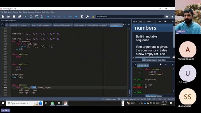 Python 2023|Python Classes and Objects|Object oriented programming python| اردو/हिंदी [ Lesson 20]