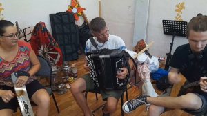 Музыканты на привале