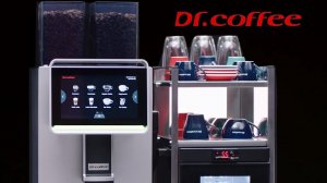 Dr.Coffee F2 + холодильник с подогревом чашек