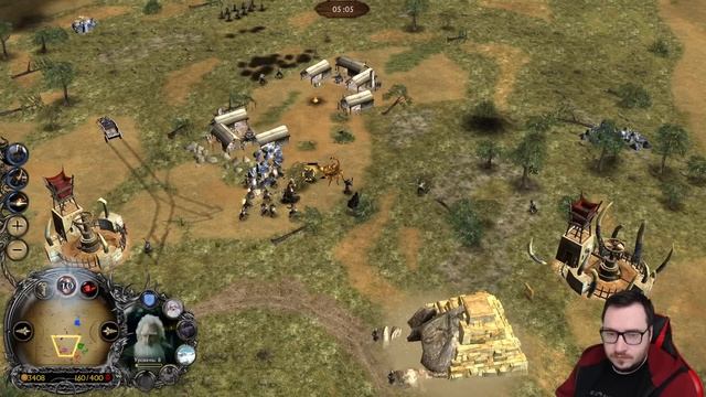 Младший брат сел за комп и всех удивил. Властелин колец BFME 2 ROTWK Ennorath mod смотреть онлайн