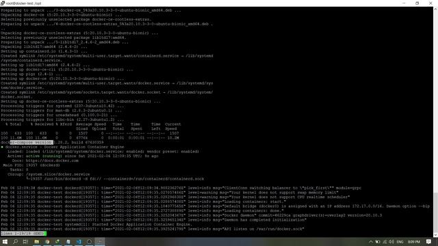 Docker & Docker-compose Installation Using Shellscript on Ubuntu Server 18.04 смотреть онлайн