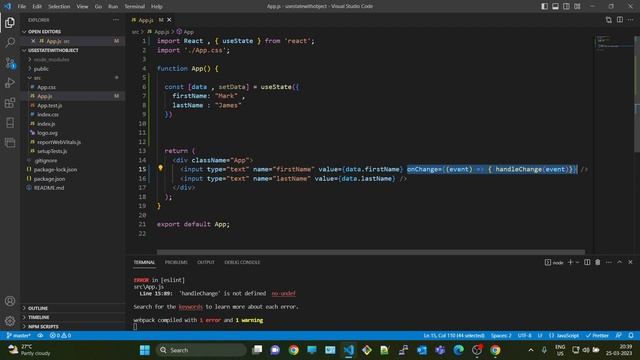 How to update state object using hooks | React Hooks Tutorial смотреть онлайн
