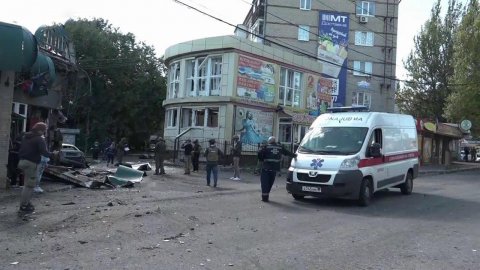 Репортаж из Донецка, который снова обстреляли натовскими снарядами украинские боевики
