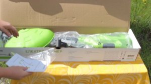 Электротриммер FORESTA FT-10CS обзор комплекта и тест