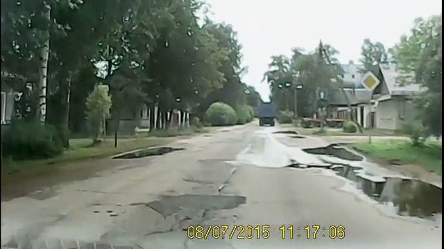 г. Боровичи ремонт ул. Мира 08.07.2015 смотреть онлайн