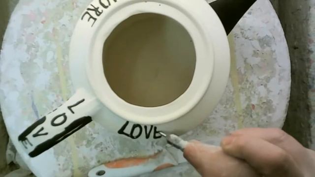 Worte als Muster 💗mach dein Geschirr einzigartig смотреть онлайн