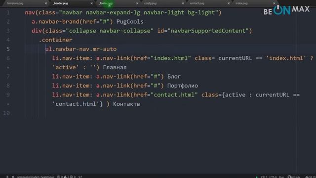 Шаблонизатор PUG/JADE для HTML | Урок #1. Введение смотреть онлайн