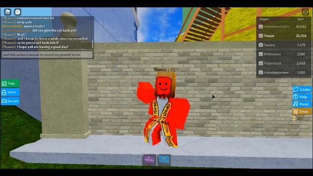 Trading begins again (Roblox Trade Hangout) смотреть онлайн