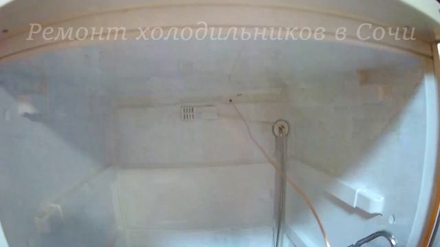 Ремонт морозильной камеры Ardo, засор капиллярной трубки.