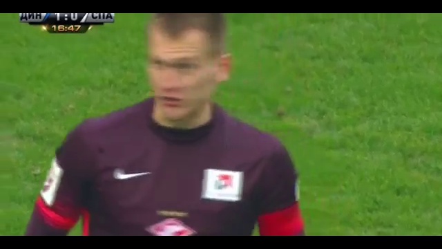 Юбилейный гол Кокорина ДИНАМО - СПАРТАК 1-0 Чемпионат России, 13-й тур 25.10.2015