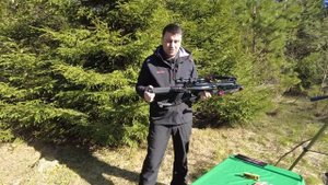 Обзор на Ek Siege 300 сильный блочный, арбалет для охоты. Замер скорости, тест на пробитие.