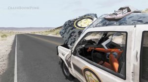 Crazy Police Chases #141 - BeamNG Drive Crashes | CrashBoomPunk