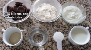 CheeseCake de Oreo Saludable SIN HORNO | Postre Saludable | Magnifit