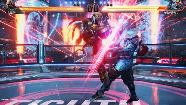 Raven Tekken 8 Character Episode Hard 4K 60 FPS смотреть онлайн