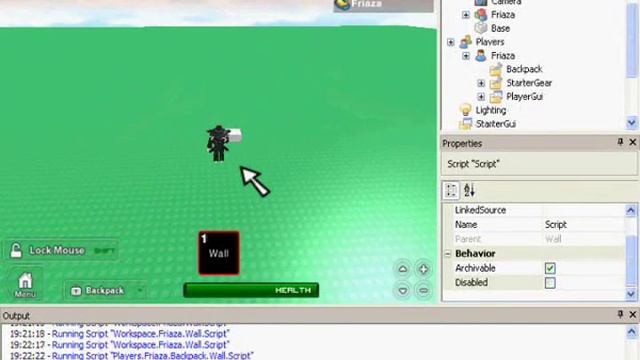 ROBLOX Lua Scripting Tutorial 2 .Activated смотреть онлайн