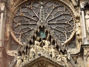 Сокровища Франции: Реймс Кафедральный собор Notre-Dame de Reims, ЮНЕСКО,