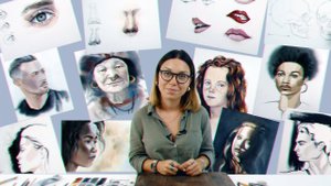 Онлайн-курс «Акварельный портрет» | Как нарисовать портрет акварелью