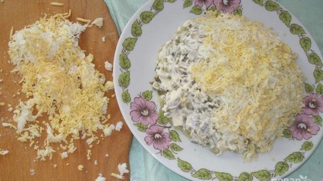 Салат Рыбка в пруду