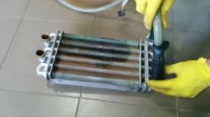 промывка теплообменника газового котла