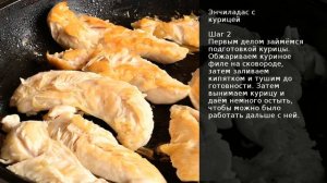 Энчиладас с курицей . Рецепт от шеф повара Максима Григорьева