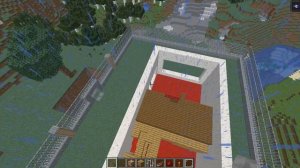 Как построить механизм для закрытия дверей и окон на решетки(майнкрафт защищенный механический дом)