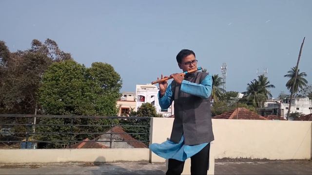 E Gali E Nela | ఈ గాలి ఈ నెల | Flute Cover смотреть онлайн