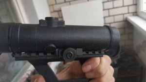 ПРИЦЕЛ ДЛЯ АК-74 ПО 4х17\PO 4x17 optical sight for ak-74