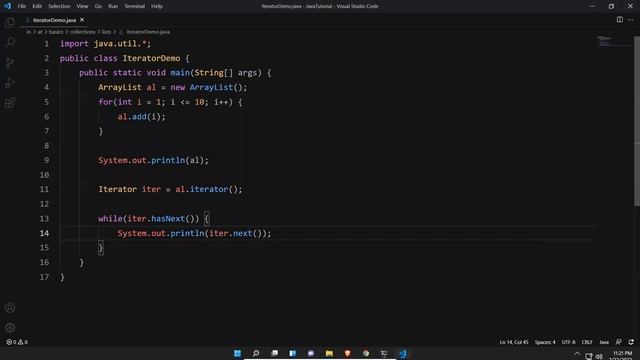 Iterator in Java | Java Collections | Collection Framework | Java Tutorial For Beginners