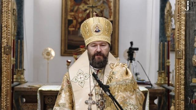Проповедь митрополита Илариона после Божественной литургии. Будапешт (2022.12.18)