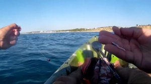 Рыбалка в море с каяка! Рокфишинг.