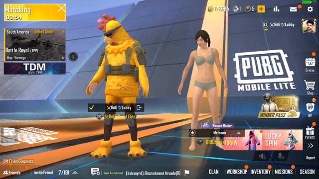 Pubg Mobile Lite 1v4 Matching live 0.25.0 | join Team Code | Season 18 Rank Push😍 |RogBasit смотреть онлайн