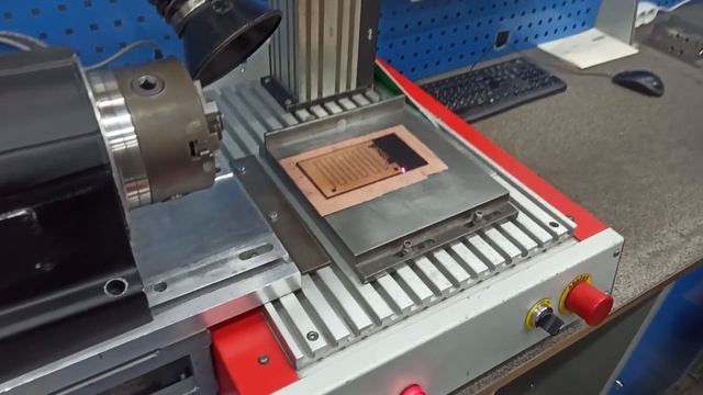 Изготовление печатной платы на лазерном станке смотреть онлайн