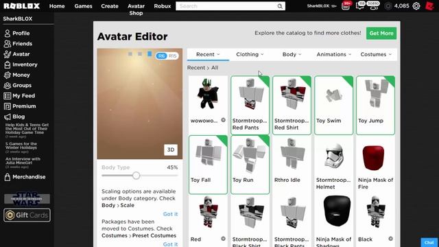 Making Custom Stormtrooper Avatars In Roblox! смотреть онлайн