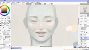 [ 2016 ] Painting Process with Sai + Photoshop