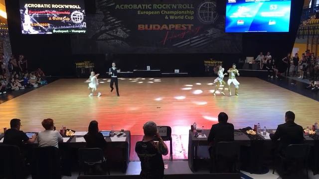 World Cup Juniors   Semi Final KRYKLYVA Amaliya - POTAMAN Dmytro