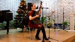 У церкви стояла карета (гитара)