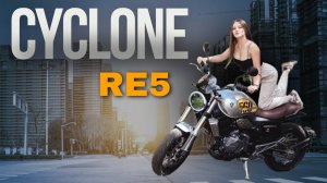 Циклон в Беларуси. Обзор на мотоцикл CYCLONE RE5