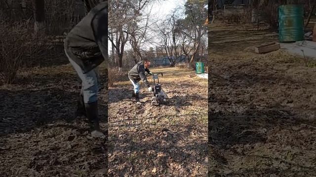 Craftsman 900 Series 24 Запуск культиватора! Весна пришла! смотреть онлайн