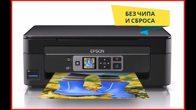 Epson XP 342 343 345 352 353 355 бесчиповая прошивка!!! Сброс памперса смотреть онлайн