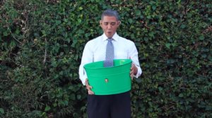 President Obama Accepts The ALS Ice Bucket Challenge 23 08 2014
