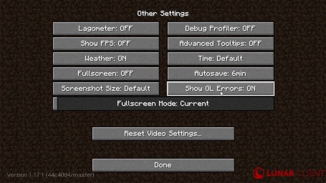 How to fix OpenGL Error: 1280 (Invalid enum)Minecraft java 1.17.1