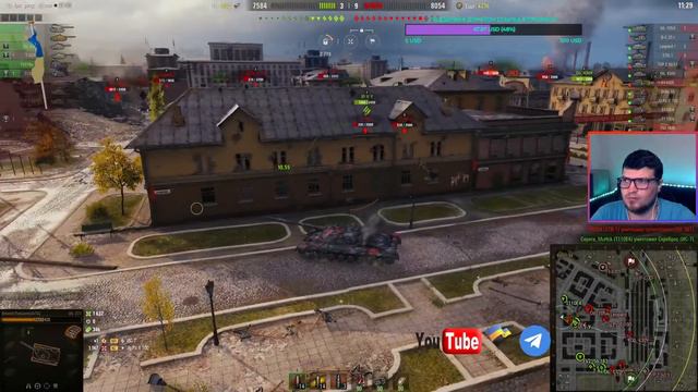 Противостояние на Глобальной карте World of Tanks Стрим 2022 Youtube Gamer Ютуб геймер