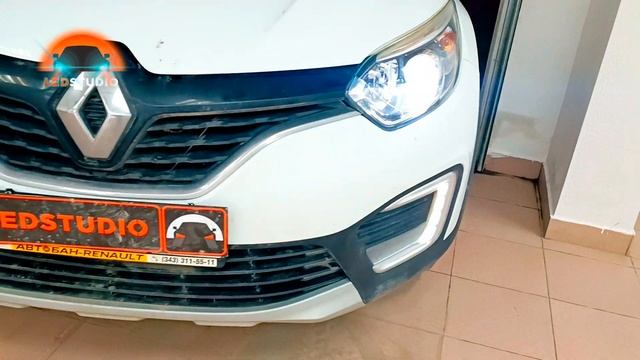Renault Kaptur восстановление светодиодных фар
