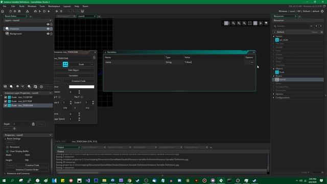 Instance Variables - Useful Features in GameMaker