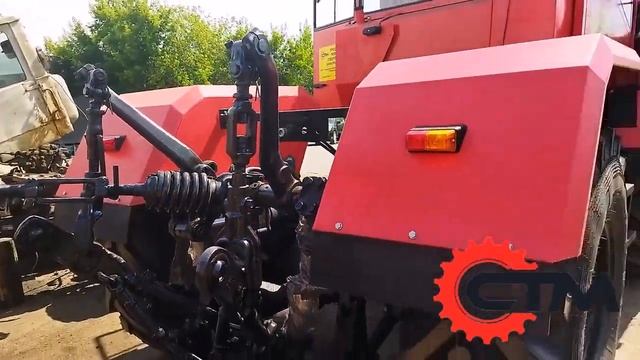 Трактор Т-150 с кабиной нового образца. Переоборудование с СМД на ЯМЗ г. Чебоксары, Ремзавод СТМ.mp4 смотреть онлайн