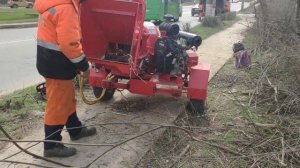 Измельчитель веток торнадо